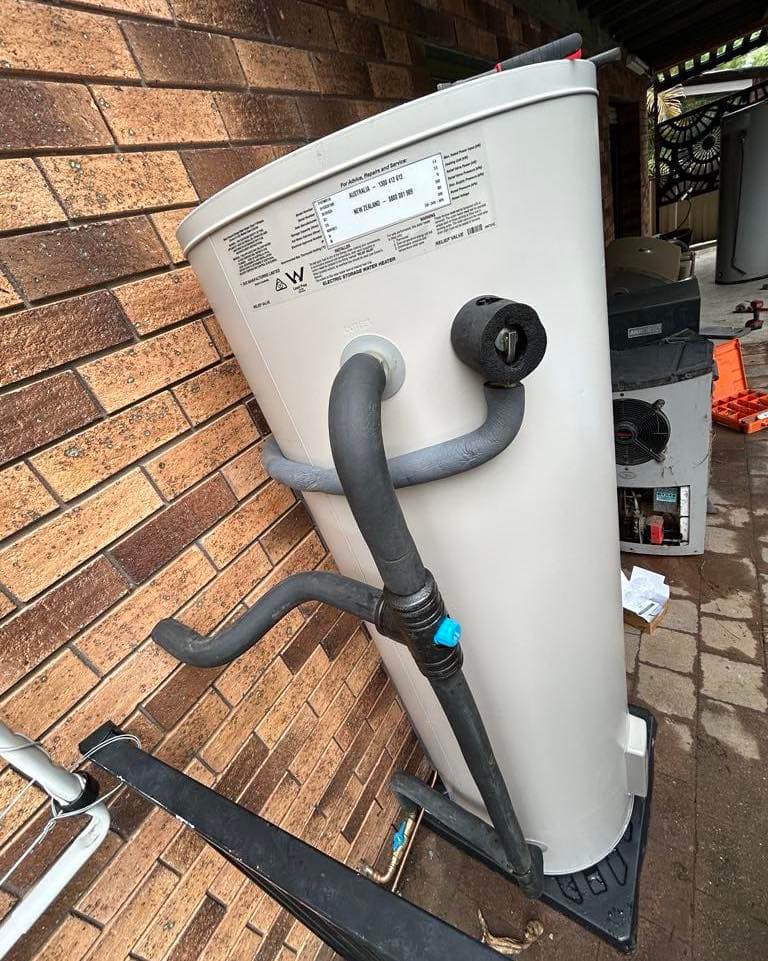 Hot water system replacement in the Hunter Region