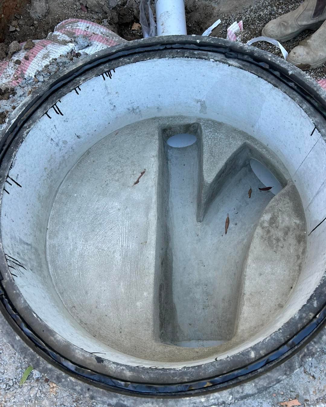 Hunter Water manhole installation by Platinum Plumbing