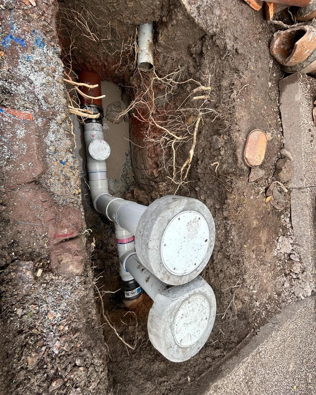 After — Sewer Shaft Replacement
