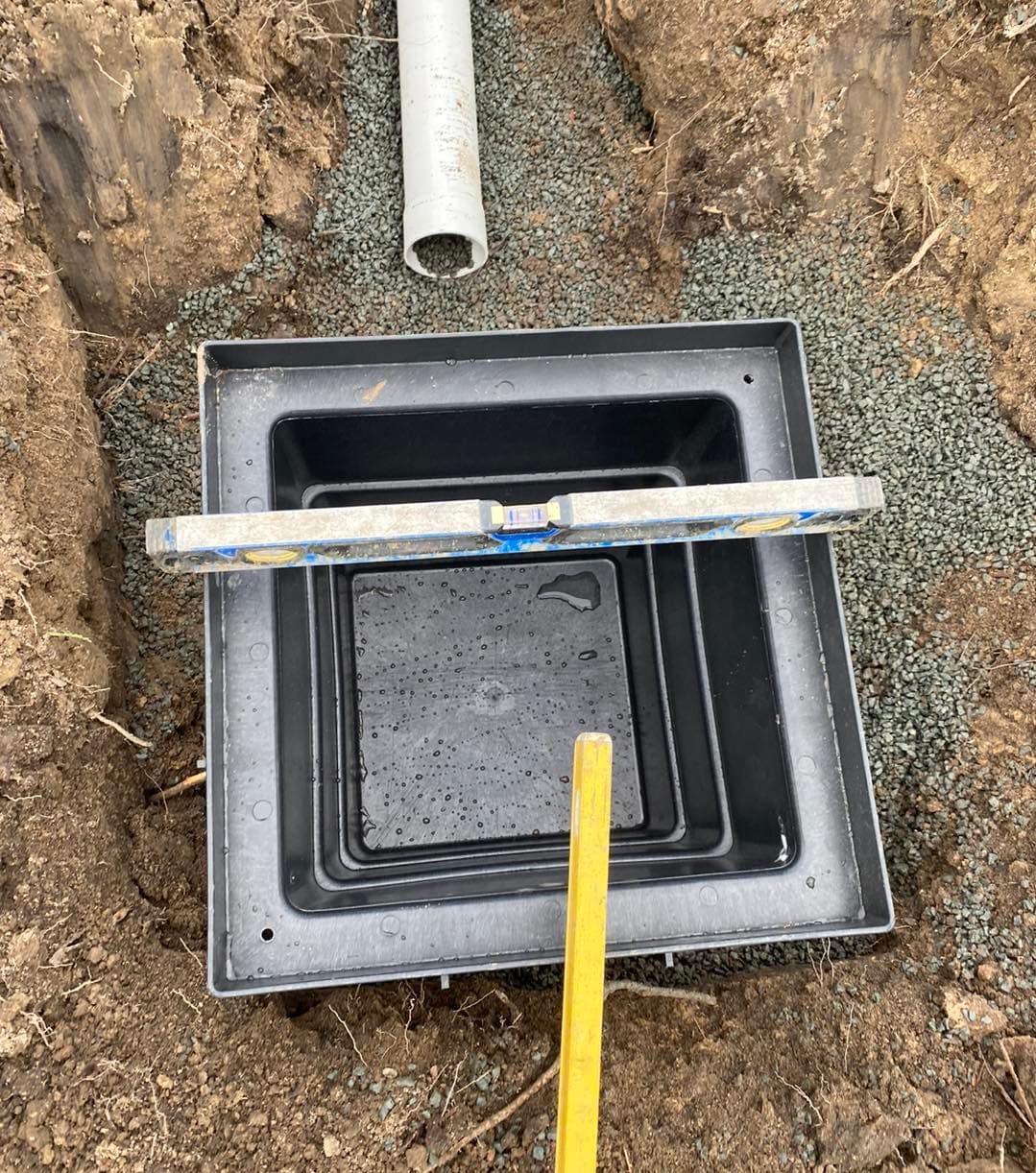 Stormwater pit installation in Newcastle